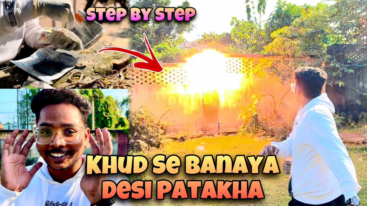 Make Bomb like Gangs of Wasseypur 💣 in 5 minutes | Throwing Cracker making tutorial