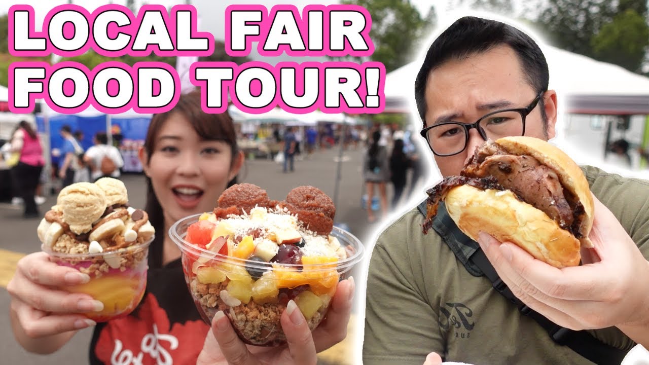 LOCAL FAIR FOOD TOUR! || [Oahu, Hawaii] Supporting Local Food Trucks and Craft Fairs!