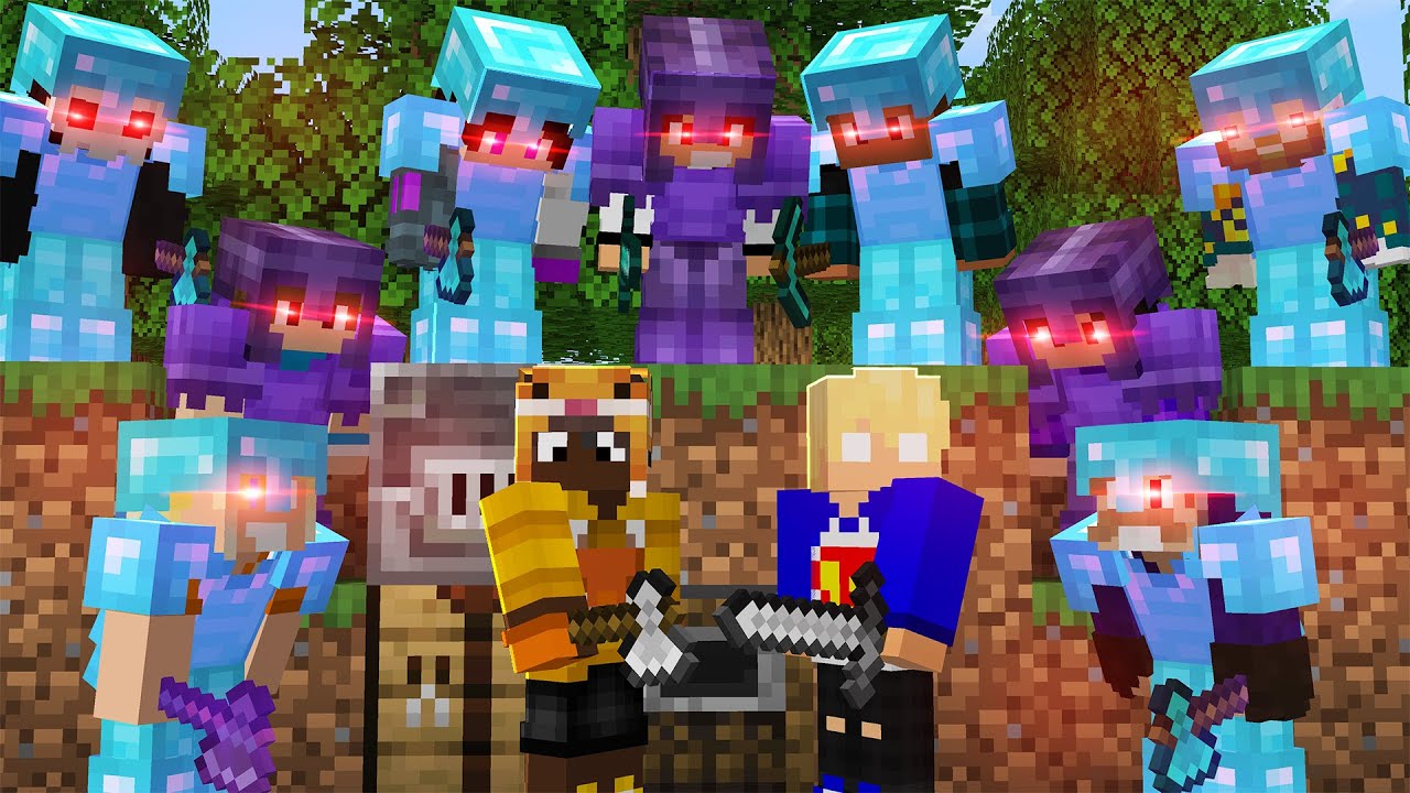 2 RENEGADOS VS 10 CAÇADORES NA CREATIVE SQUAD