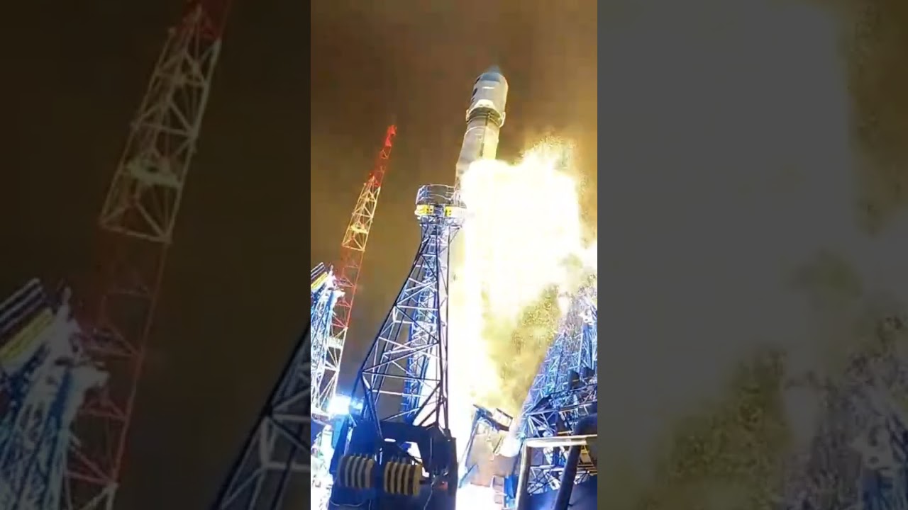 Souyz-2.1v launch. Союз-2.1в запуск