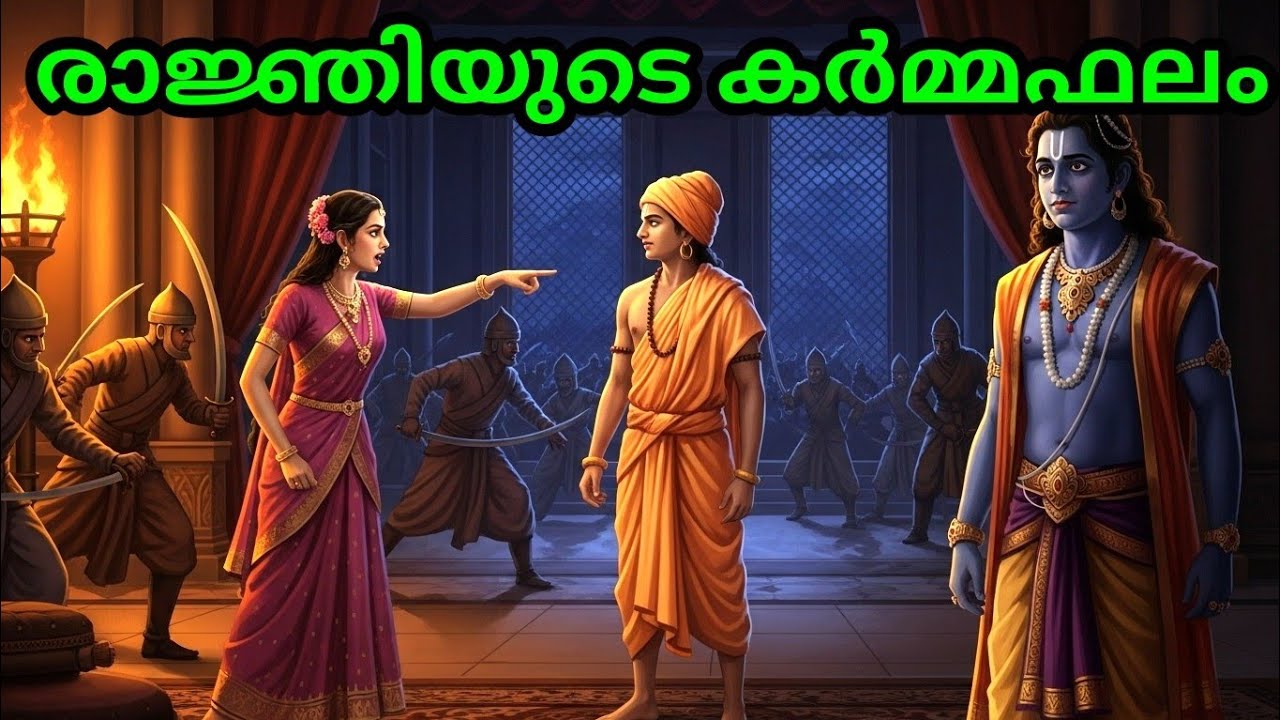 രാജ്ഞിയുടെ കർമ്മഫലം | malayalam story | Malayalam Kathakal