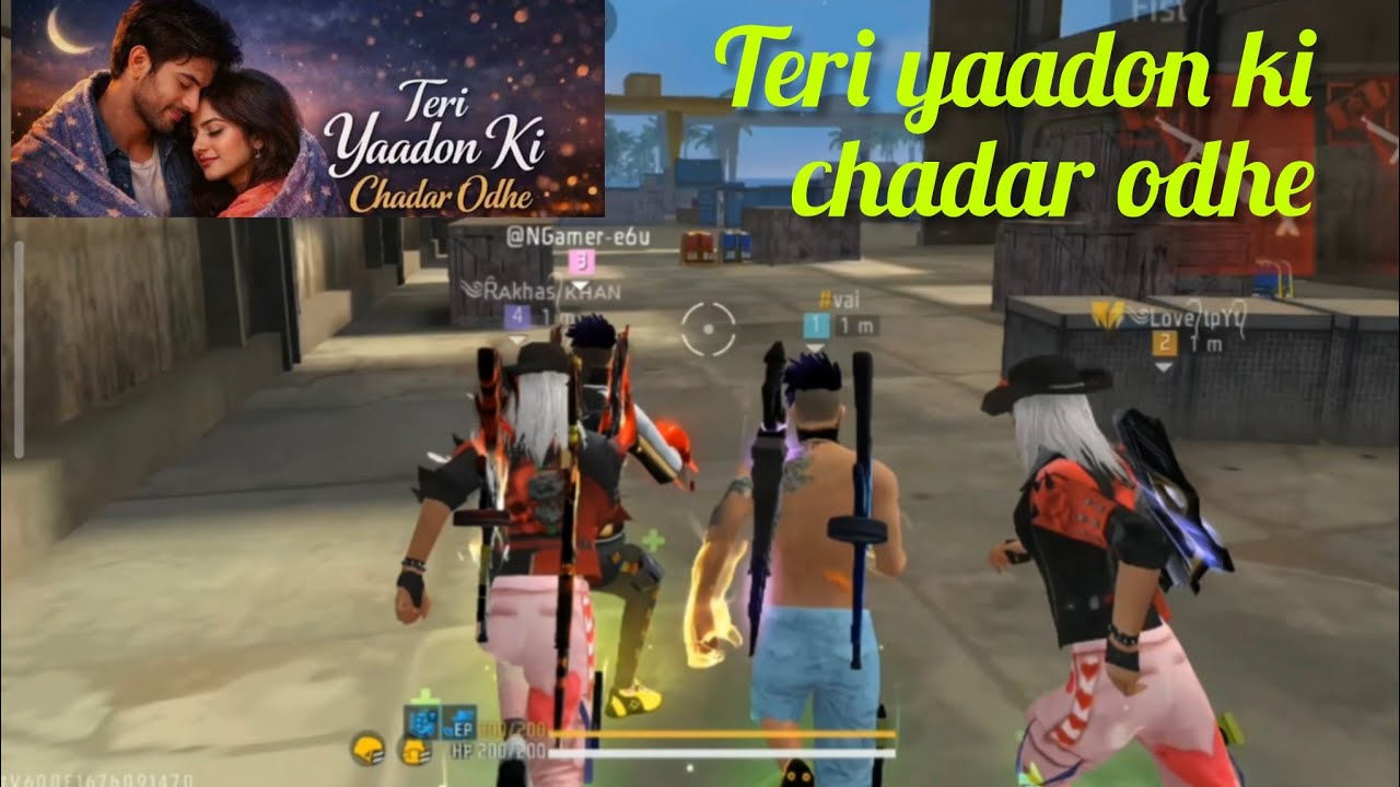 Tari yaadon ki chadar odhe (freefire video) @NGamer 