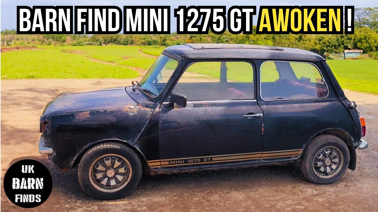 Barn Find Mini 1275 GT | 35 лет бездорожья | #barnfind #classiccars
