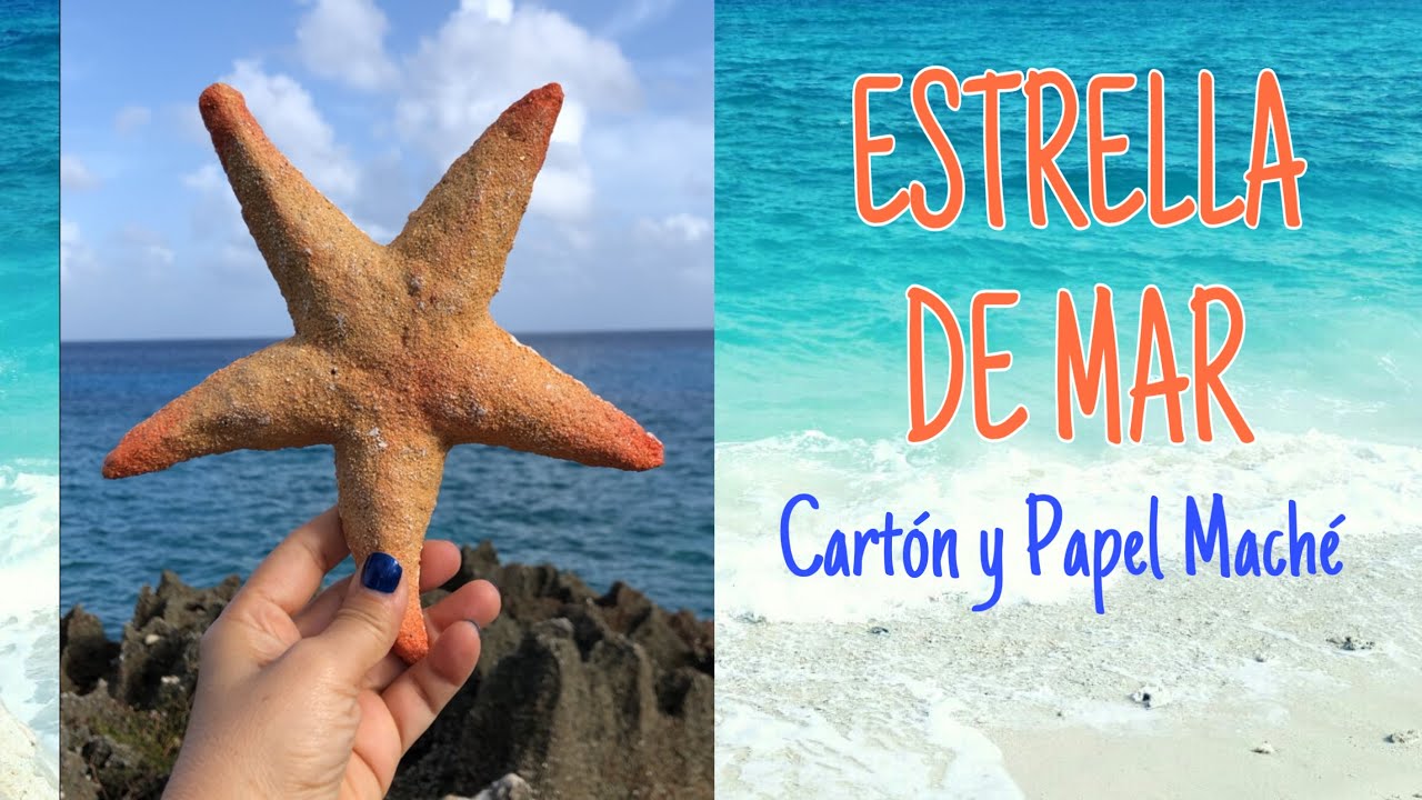 Como hacer Estrellas de Mar para Decoración/How to make Sea Star