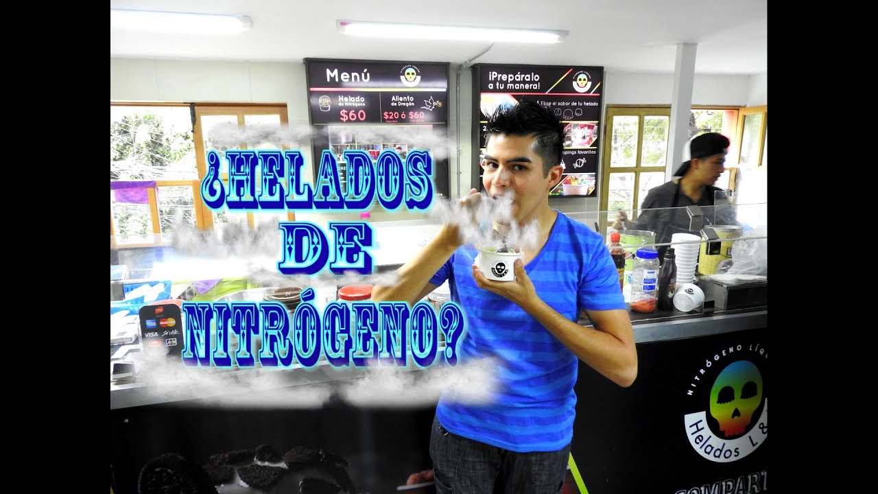 ¿Helados de Nitrógeno? | L&M Coyoacán| Nitrogen ice cream?