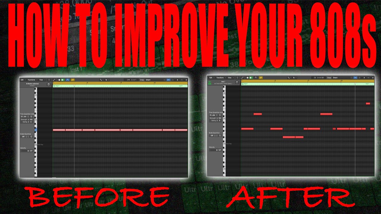 How To improve Your 808s Tutorial | Industry 808 Bounce explained