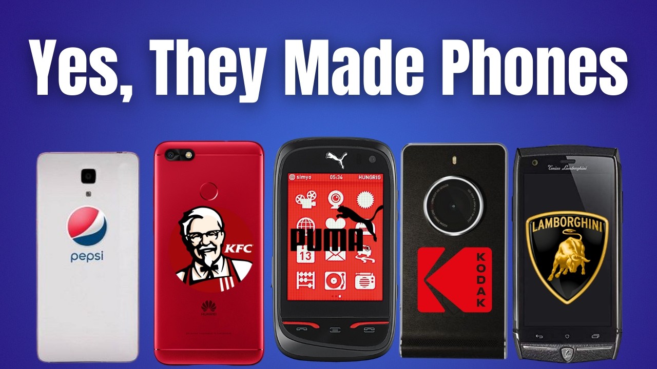 10 Weird Smartphone Experiments From Famous Global Brands