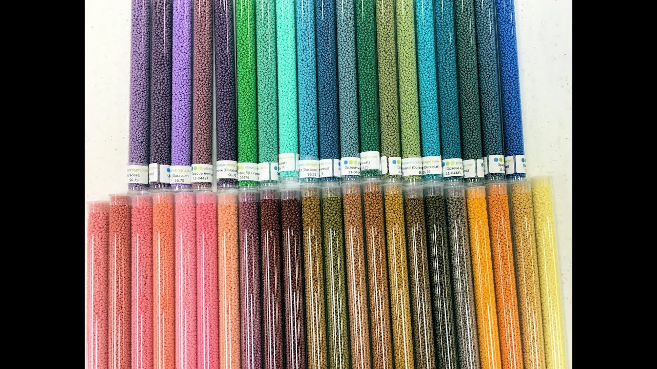 Product Information: Permanent Galvanized & Duracoat seed beads