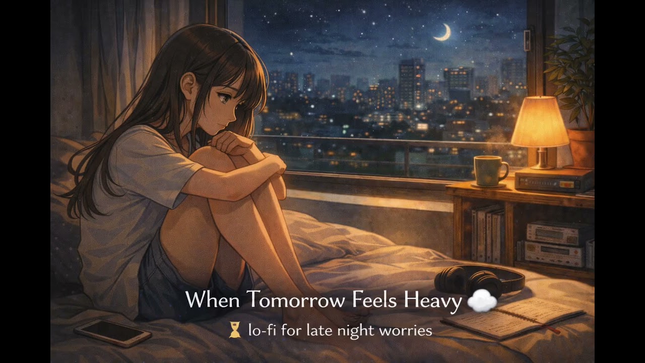 【作業用BGM 睡眠用BGM】When Tomorrow Feels Heavy & lo-fi for late night worries