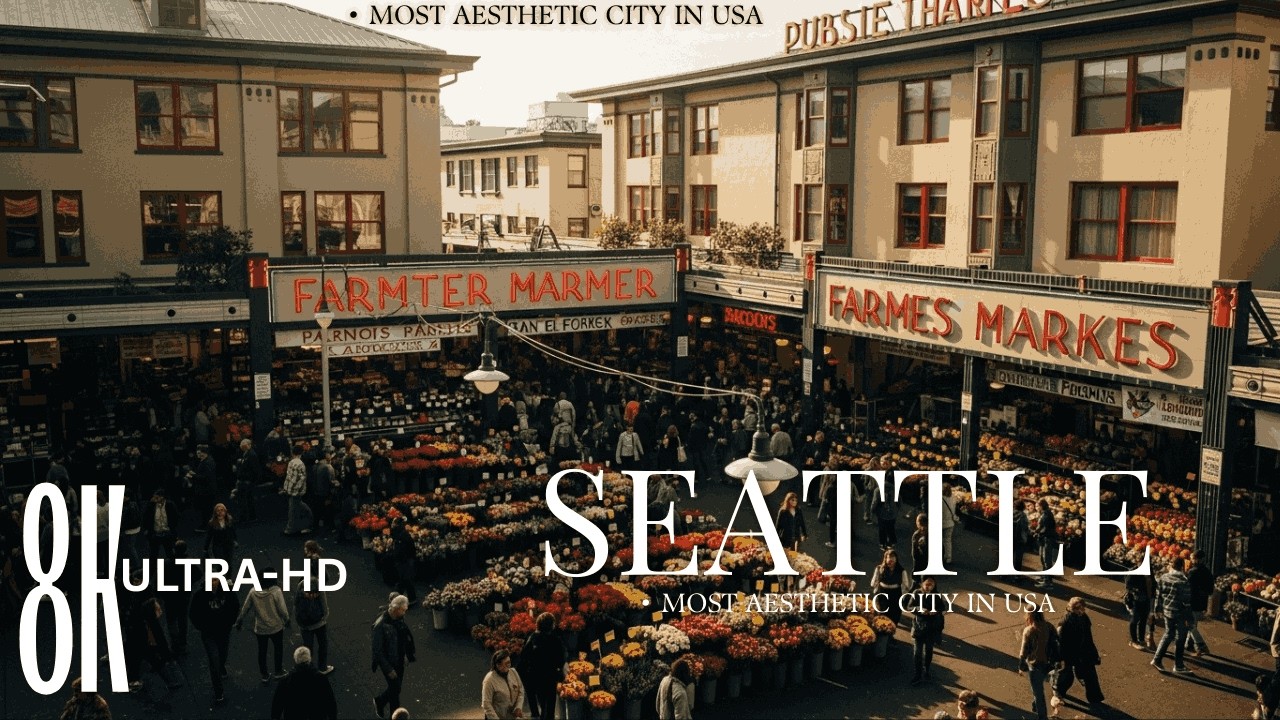 Experience Seattle in Ultra-Realistic 4K – A Visual Masterpiece!