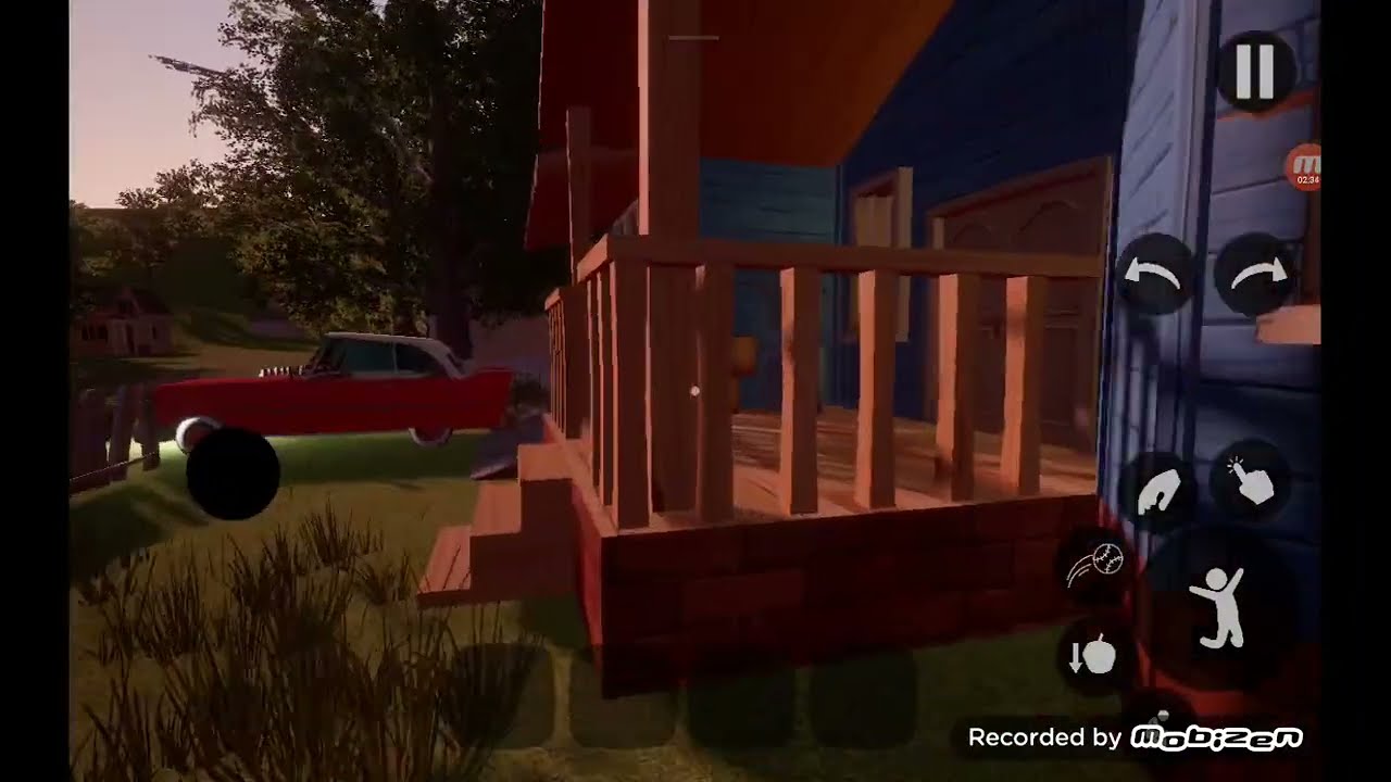 THIS HELLO NEIGHBOR PRE ALPHA ON MOBILE IS SCARIER.