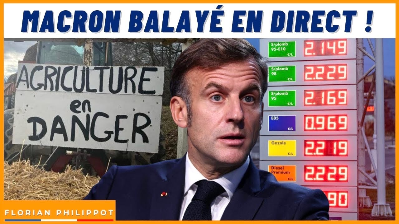 Un « énorme tsunami économique » déferle sur la France » : Macron balayé ! 