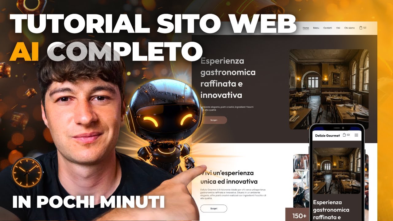 Come Creare un Sito Web con l'Intelligenza Artificiale Completo