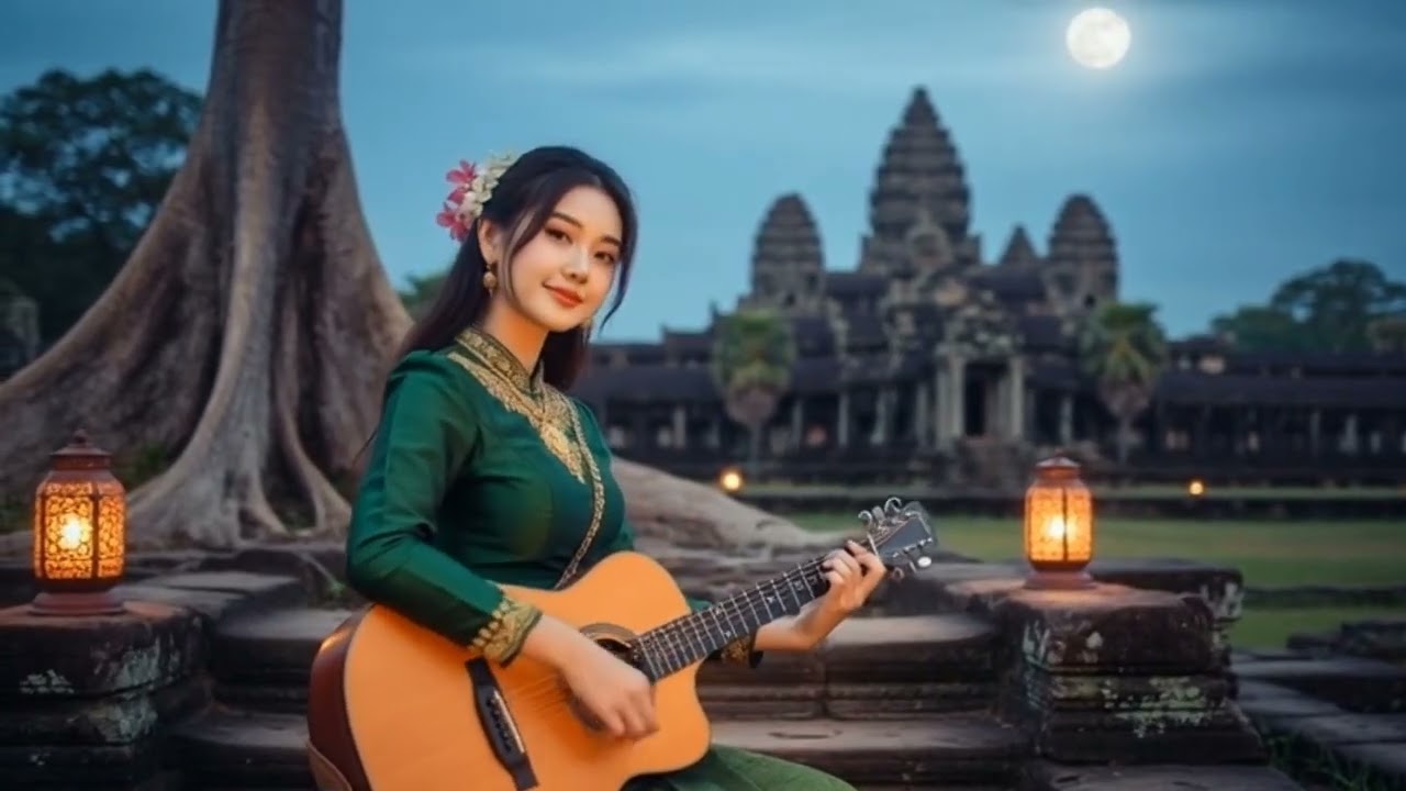 The guitar melody is beautiful and soothing.