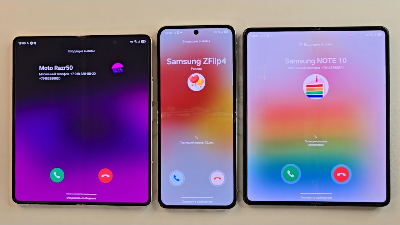 WhatsApp Incoming call& Double WhatsApp Fake call at the Same Time Samsung ZFold3 + ZFold 4+ ZFlip 5