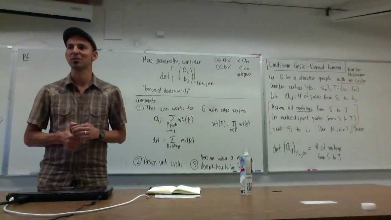 Lecture 19 . Enumerative Combinatorics  (Federico Ardila)