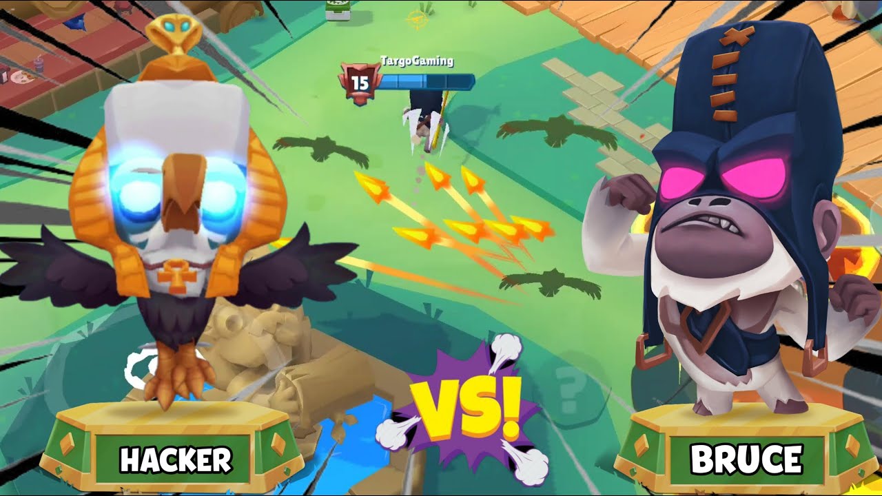 Hacker Steve vs Powerful Bruce 🔥 | Zooba