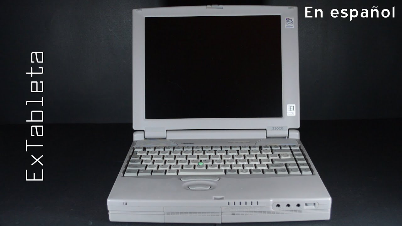 Toshiba Satellite 230CX (Pentium MMX - 1997) [Español]