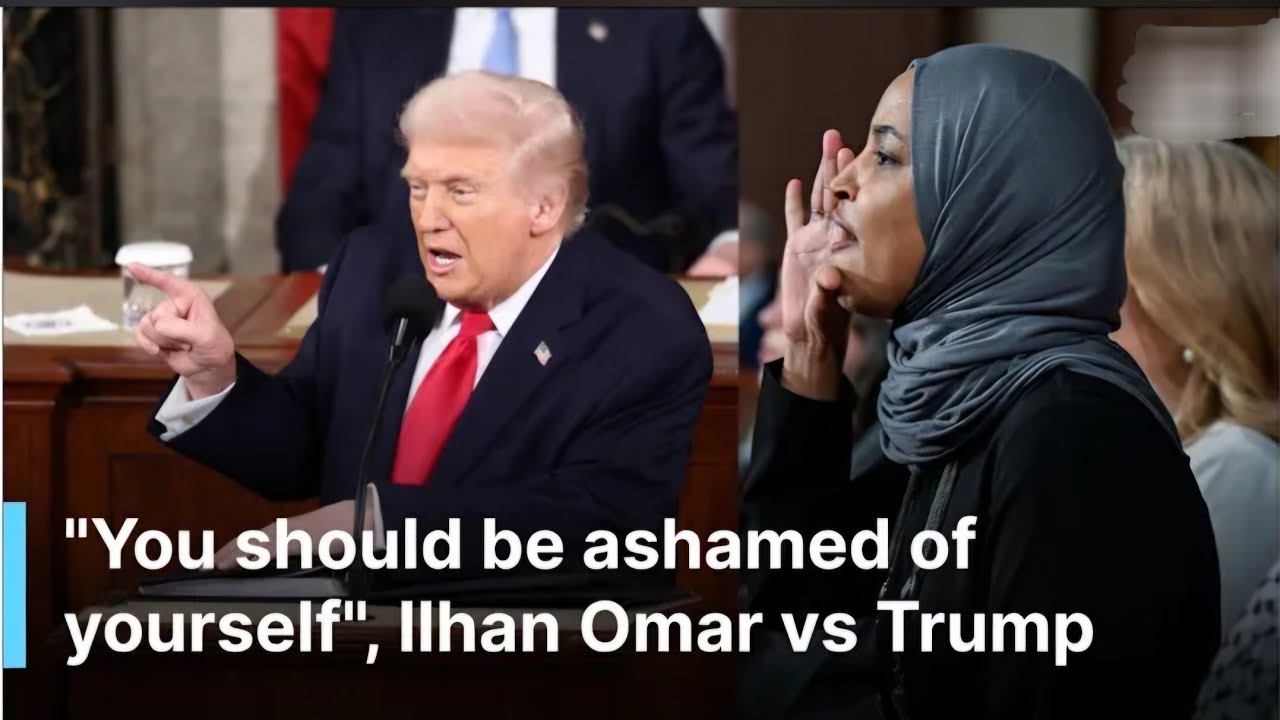 Khudbadii Xalay Oo TRUMP Iyo ILHAN Hadalo Kulul Is-weydaarsaday,I