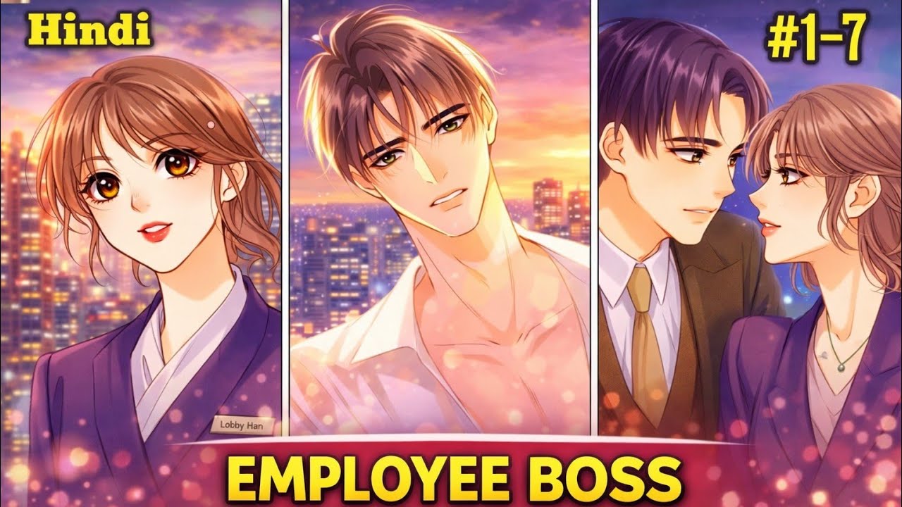 Employee Fell in Love with Her Boss?! 💔 | Full Story Part 1–7 (Hindi)