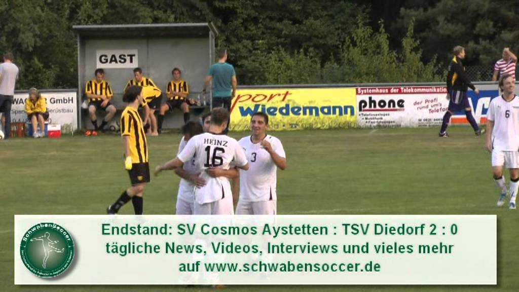 Kreisliga Augsburg: SV Cosmos Aystetten - TSV Diedorf