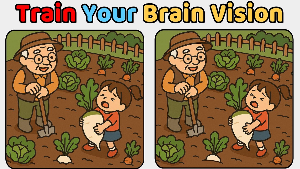 Spot The Difference : Train Your Brain Vision [Find The Fifference]