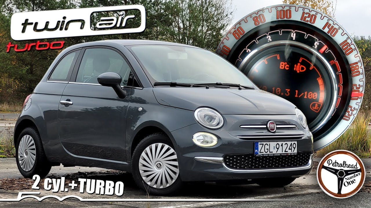 2017 Fiat 500 0.9 TwinAir (85 KM) | 2 paki i 2 cylindry?! V-max, 0-100 km/h, Prezentacja. | 4K