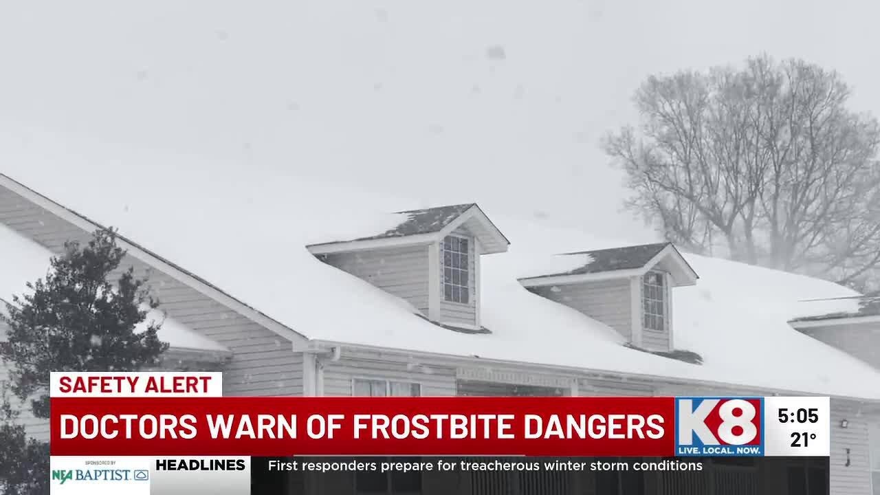 Doctor warns of cold weather dangers