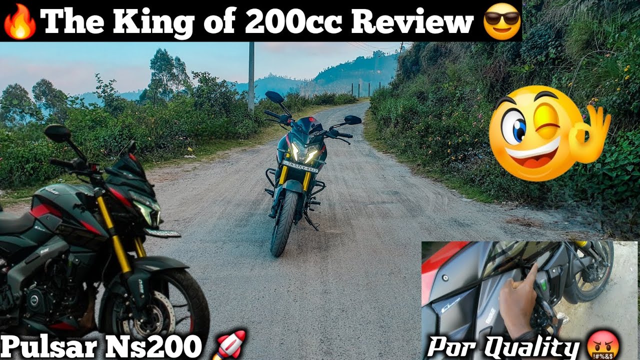 😍New Ns200 Review & Ownership Review😎 Low Price Power King👑Bajaj Pulsar Ns200🚀[Kodai_Veeran_24]Tamil