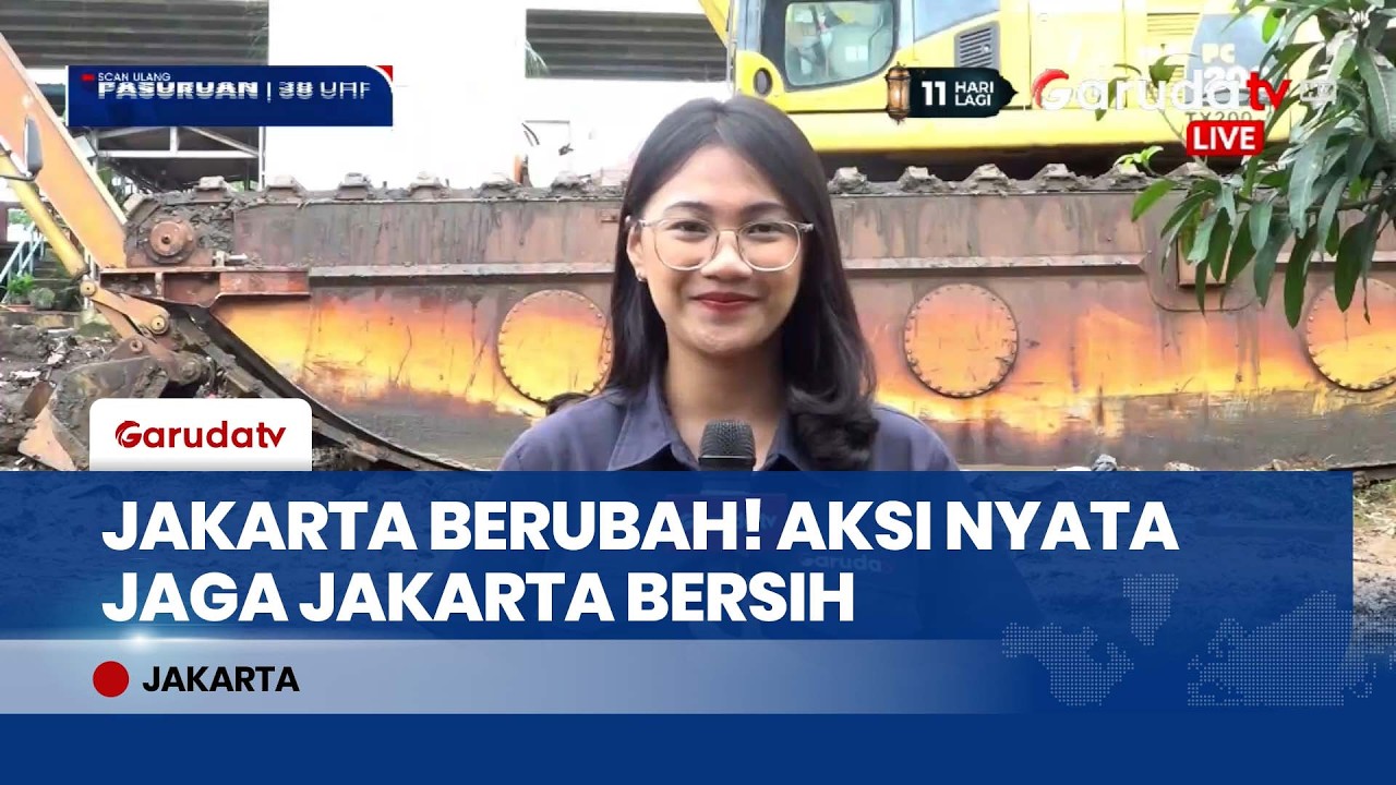 LIVE DARI CIPINANG! Duet Pramono Anung & JK Pantau Langsung Jakarta Bersih-Bersih Serentak!