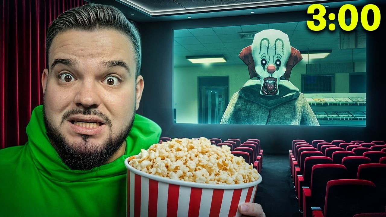 NIE OGLĄDAJ HORRORU Z KLAUNEM O 3 W NOCY