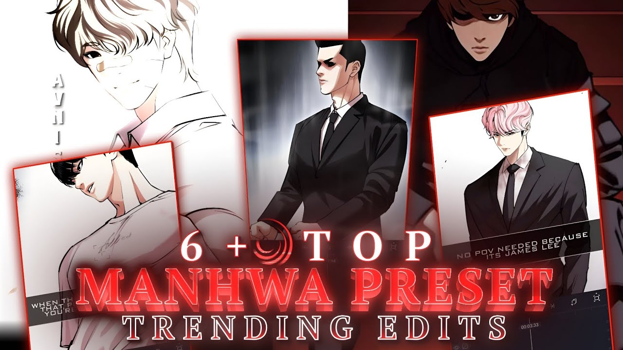 6+ top MANHWA edit preset amz || looksim MANHWA #manhwa #ytshorts #lookism #edit #webtoon #manga 