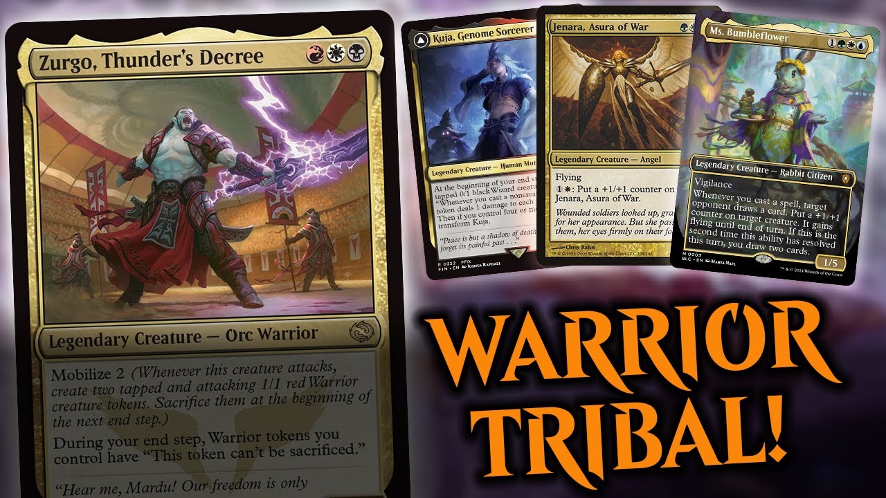 Зурго, Указ Грома EDH – Геймплей Explosive Warrior Tribal Aggro Commander