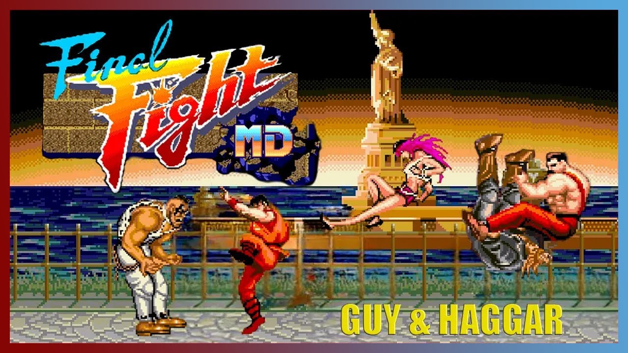 Final Fight MD 0.83b - MEGA MODE - MANIA (No Death) | Sega Genesis/Mega Drive