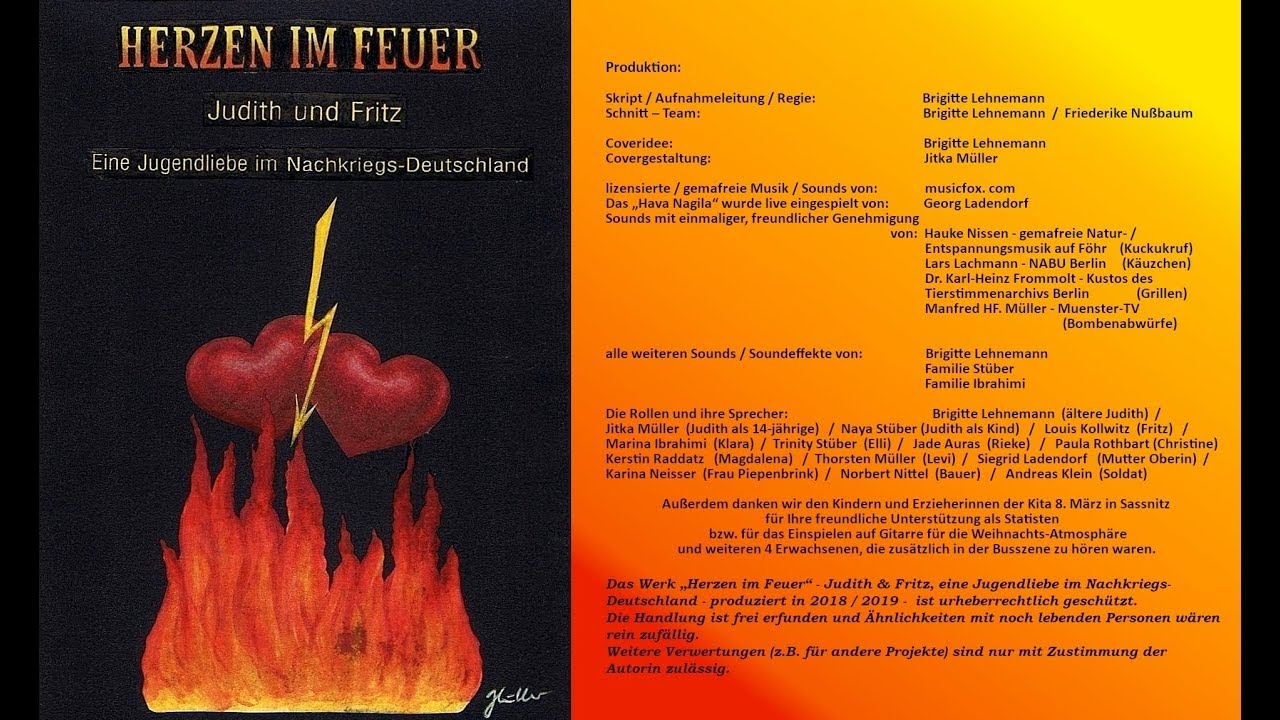 &bdquo;Judith & Fritz&ldquo; &ndash; eine Jugendliebe im Nachkriegs-Deutschland [Teil II]