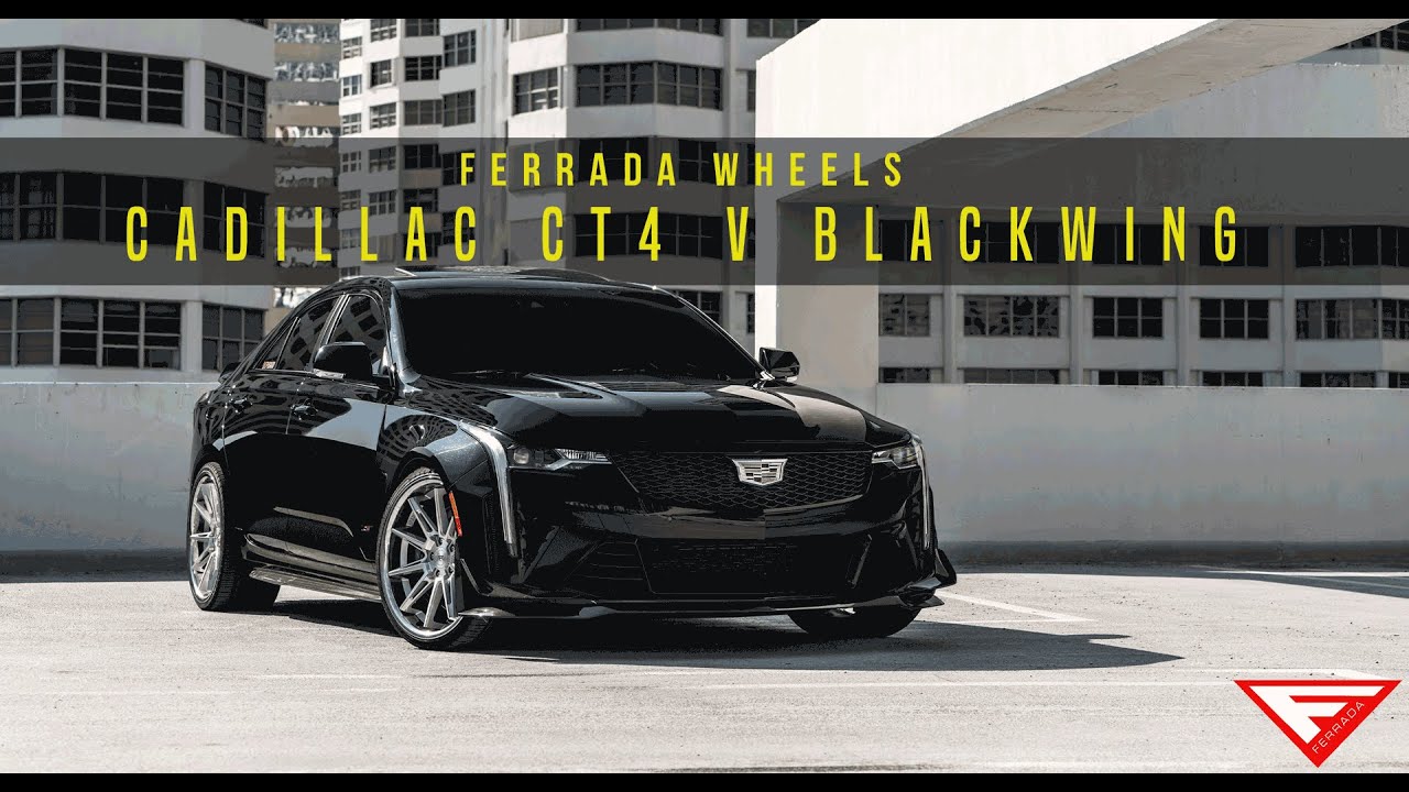 2022 Cadillac CT4 Blackwing | 4K | Ferrada Wheels