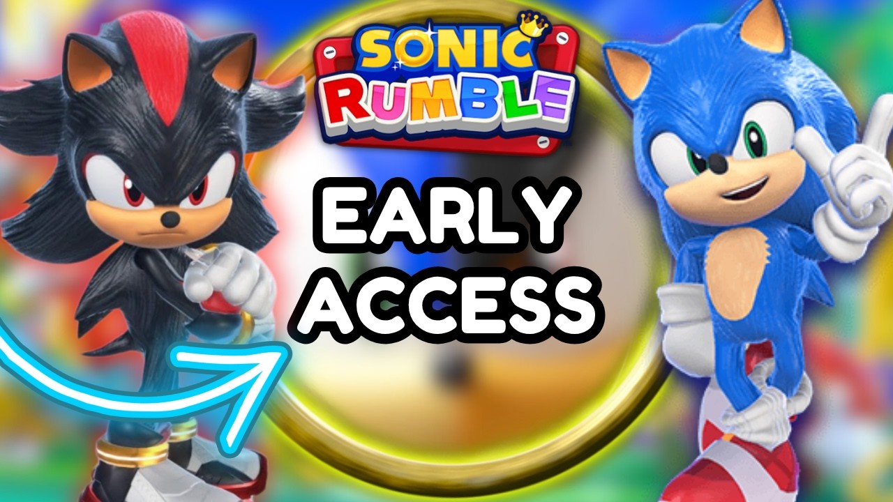 РАННИЙ ДОСТУП К ГЕЙМПЛЕЮ SONIC RUMBL!!!