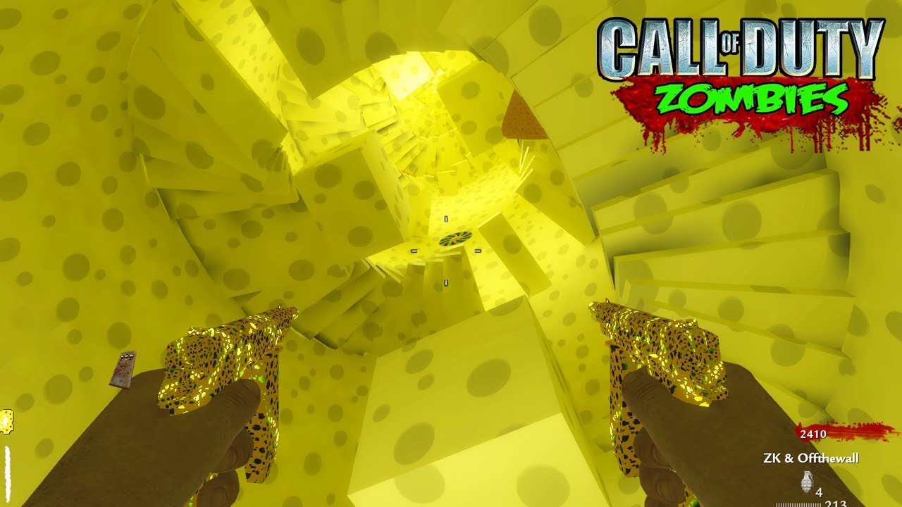 I beat CHEESECUBE one of the HARDEST zombie maps ever created (COD CUSTOM ZOMBIES)