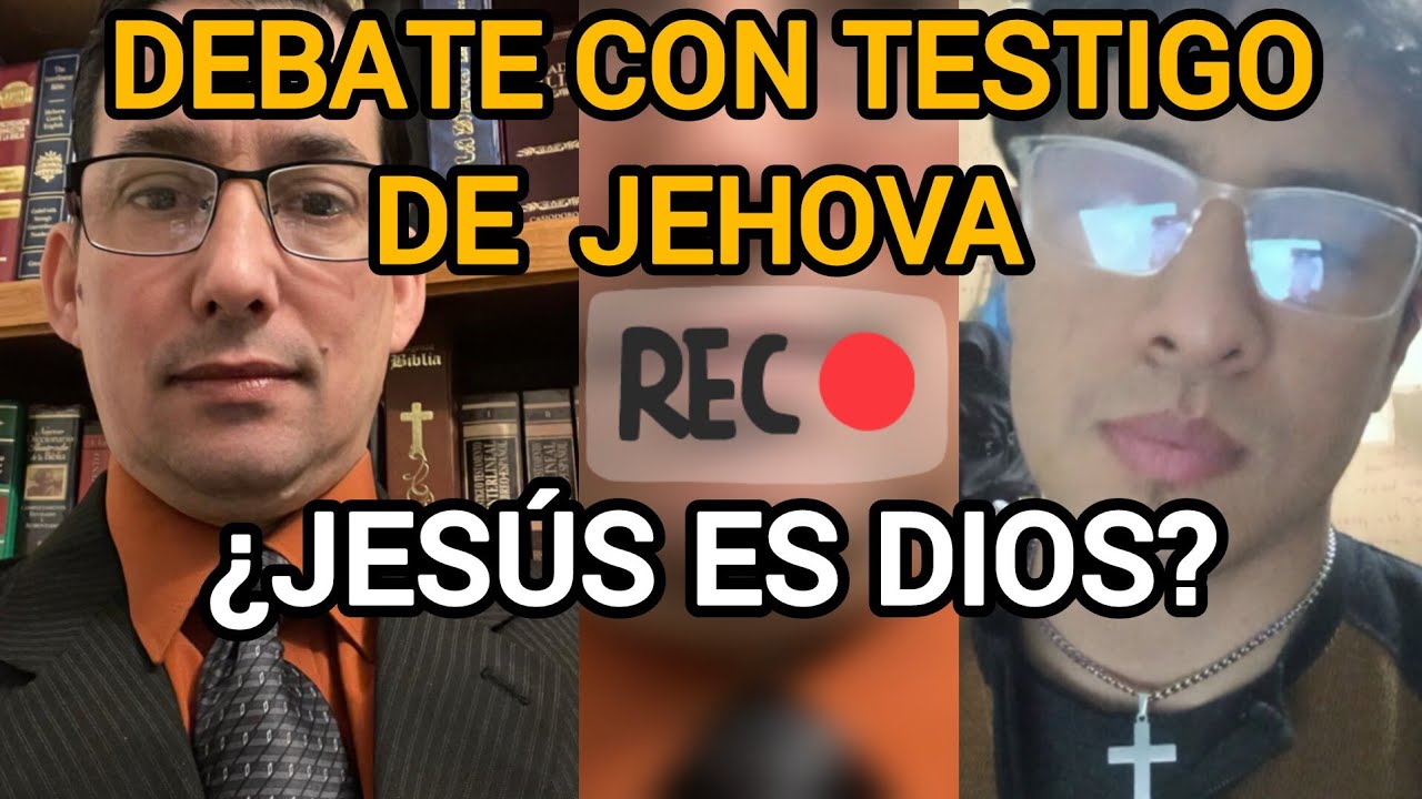 TESTIGO DE JEHOVA VS EVANGELICO DEBATE ¿JESÚS ES DIOS?