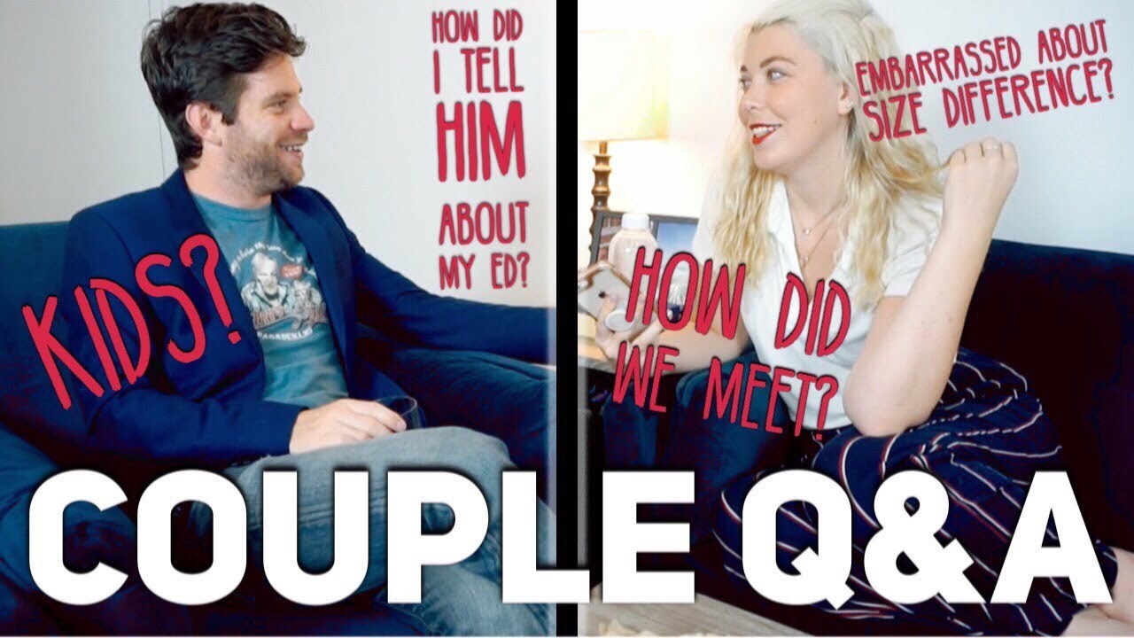 Couple Q&A: Dating someone who had an eating disorder