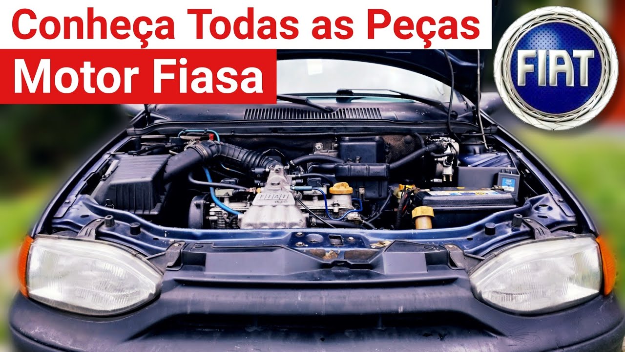 CONHECENDO TODAS AS PEÇAS DO MOTOR FIASA | Autos & Dicas #93