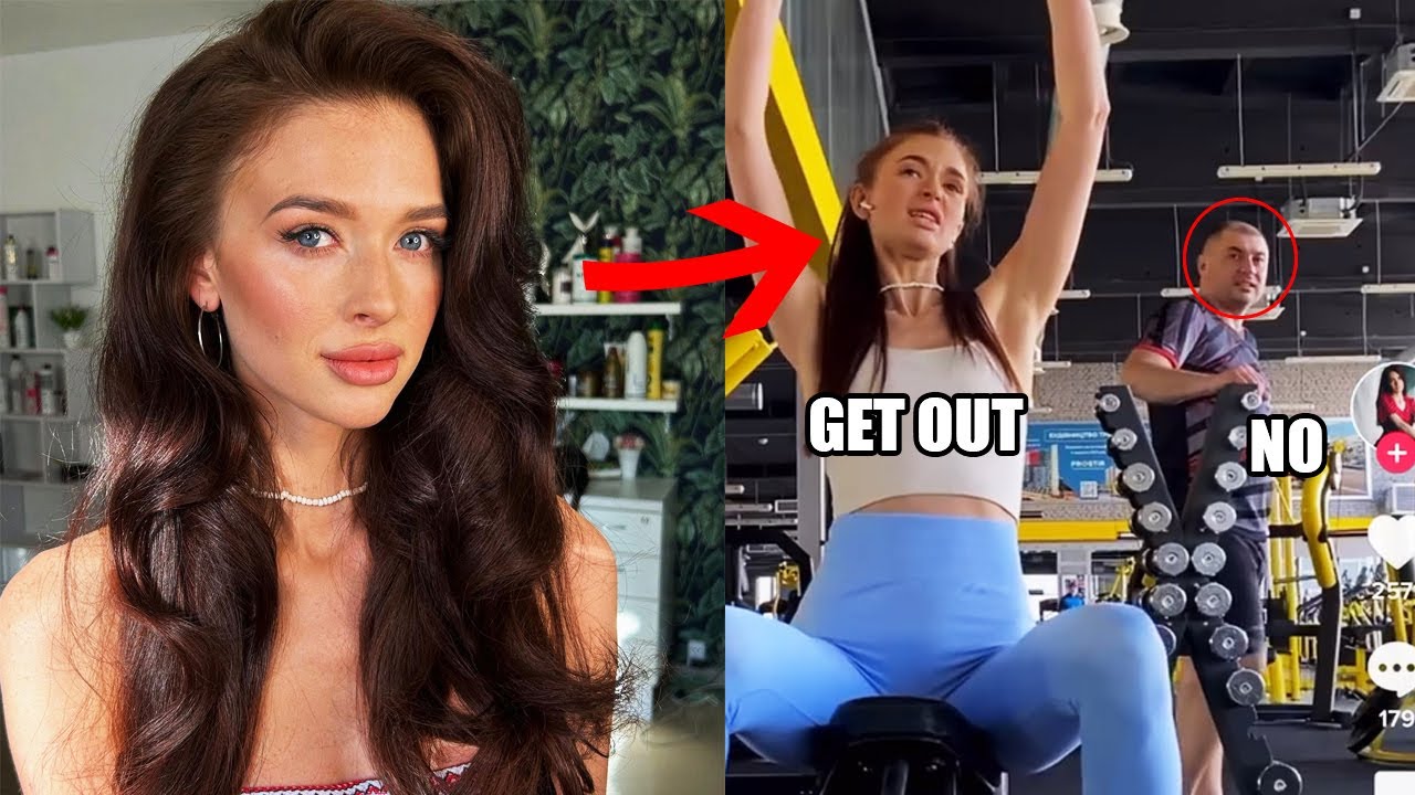 Toxic TIKTOK Influencer Thinks She OWNS The Gym