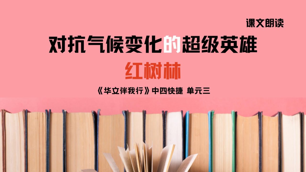 《对抗气候变化的超级英雄 红树林》课文朗读丨Sec 4 G3 CL Unit 3丨中四快捷单元三