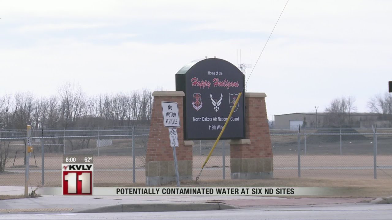 Possible water contamination at military bases