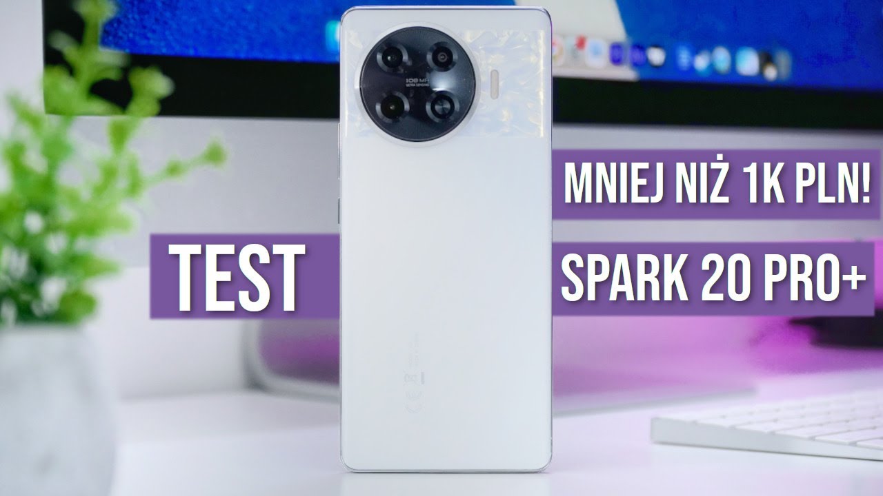 TECNO Spark 20 Pro+ - Niespodzianka to MAŁO POWIEDZIANE - RECENZJA - TEST Opinie - Mobileo [PL]