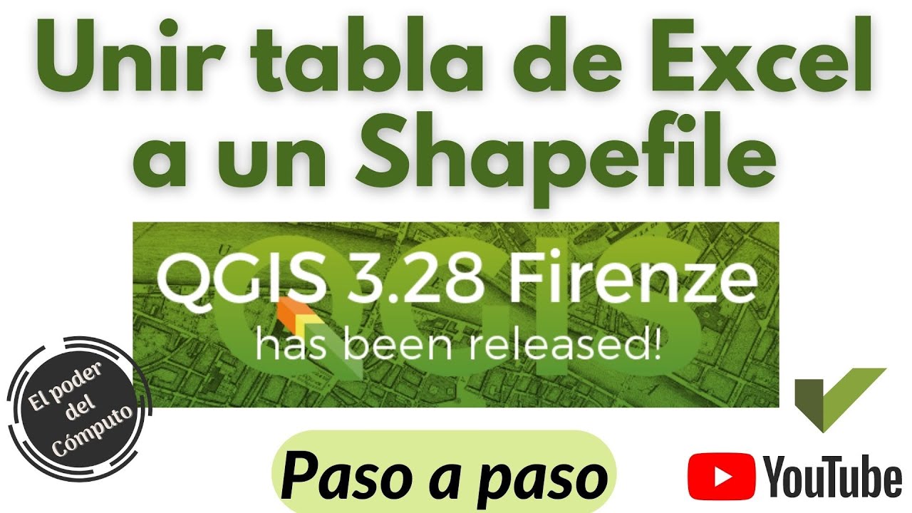 Unir una tabla de Excel a un Shapefile en QGIS || SIG Libre