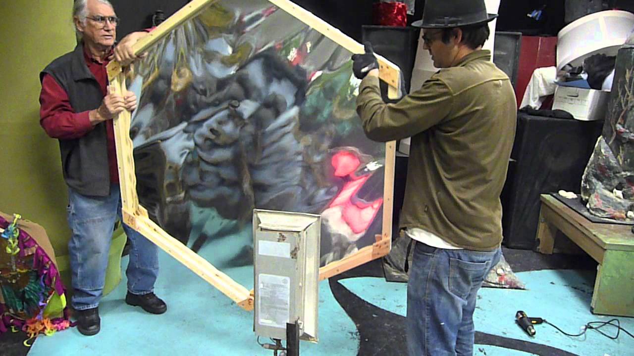 Making a Hexagonal Mylar Mirror