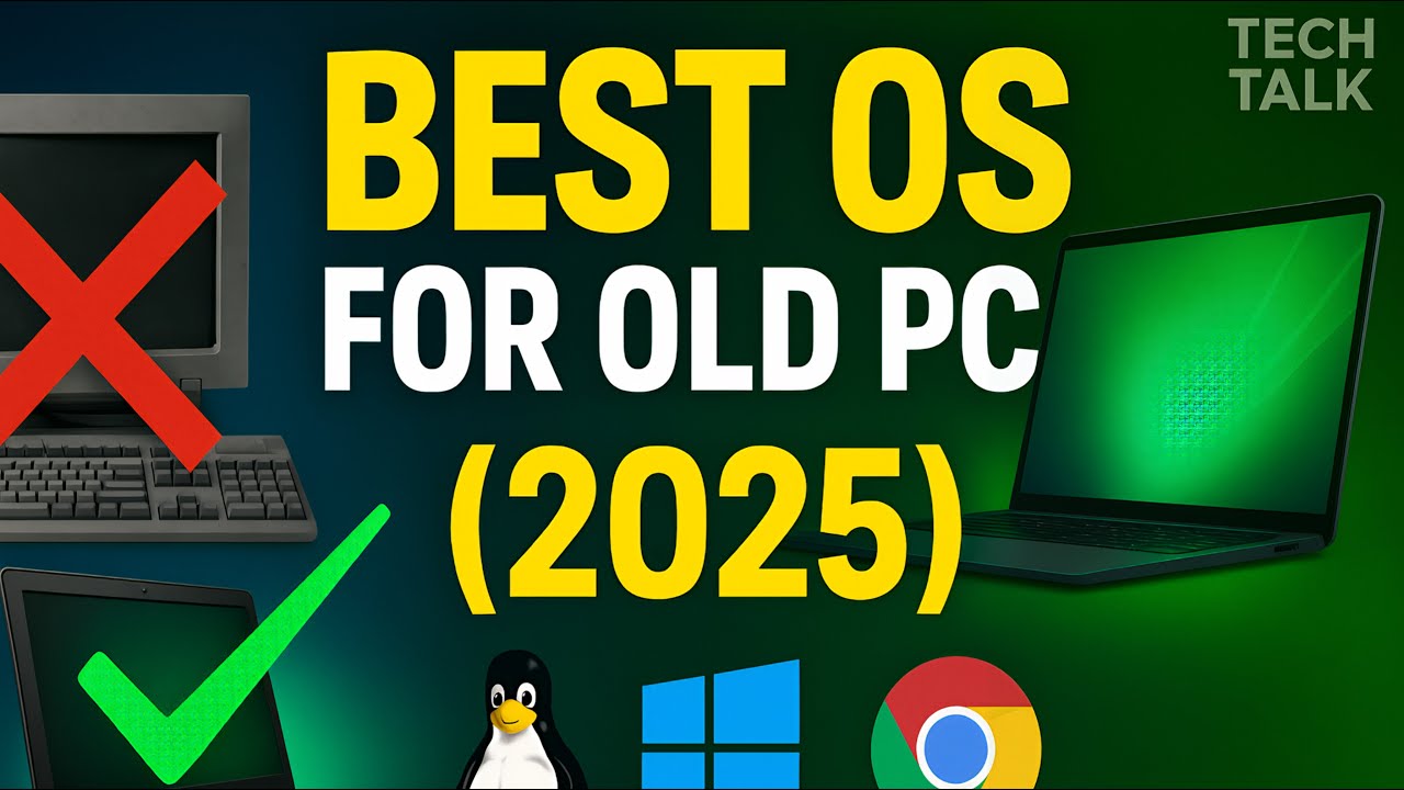 Best Operating System for Low End PC (2025) | Fast & Lightweight OS for Old Computers