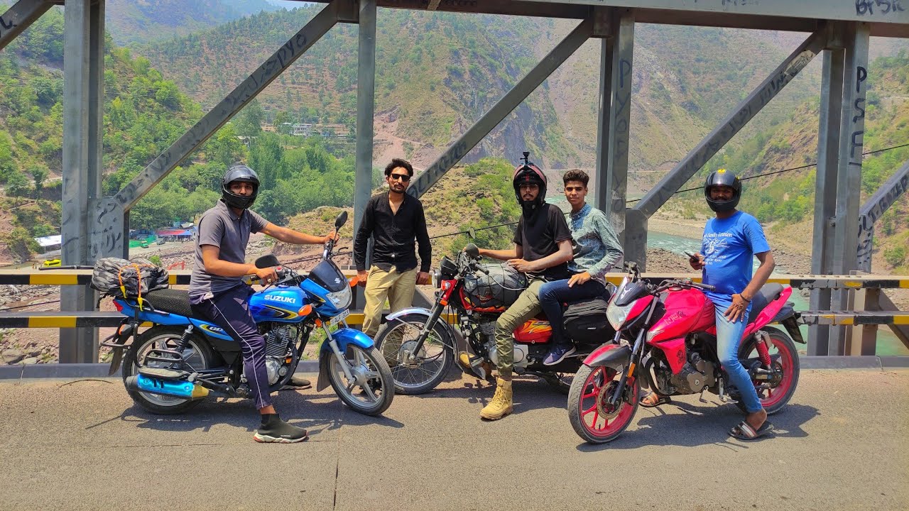 Faisalabad to Azad Kashmir (kel) On Bikes