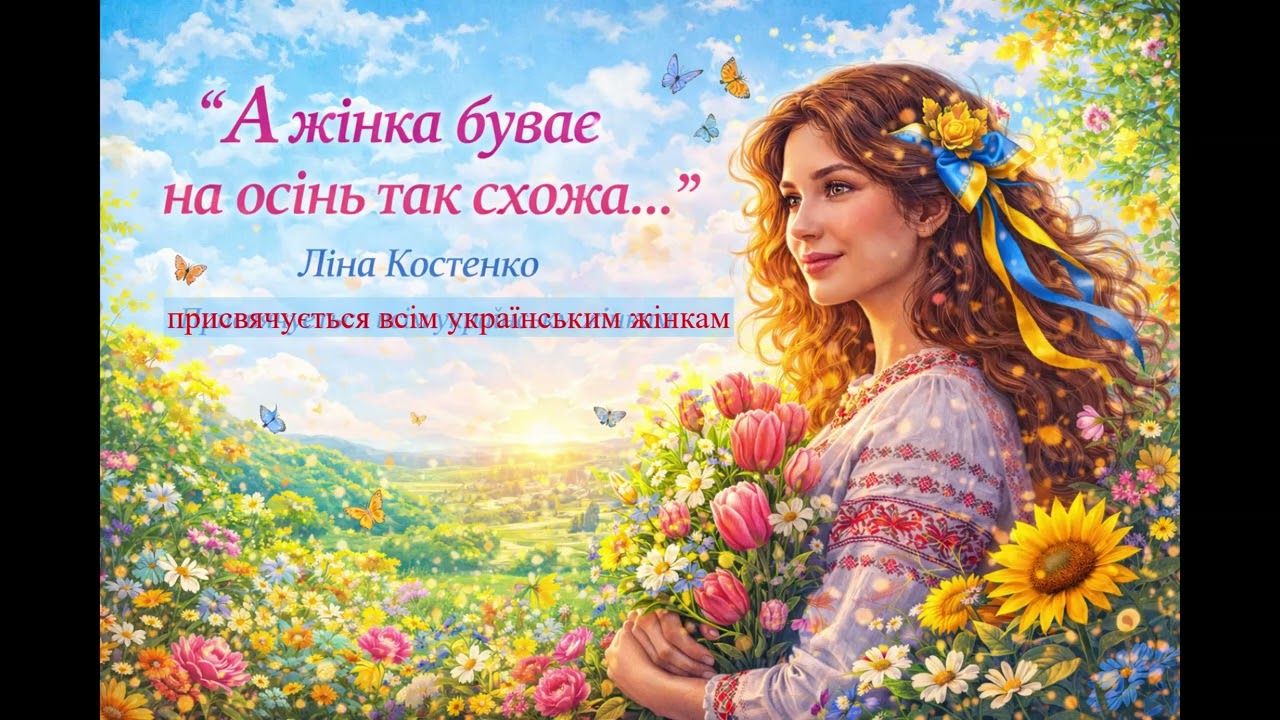 А жінка буває на осінь так схожа... За віршем Ліни Костенко